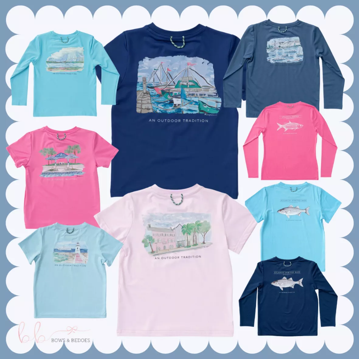 Pink Fishing Shirts & Tops for sale