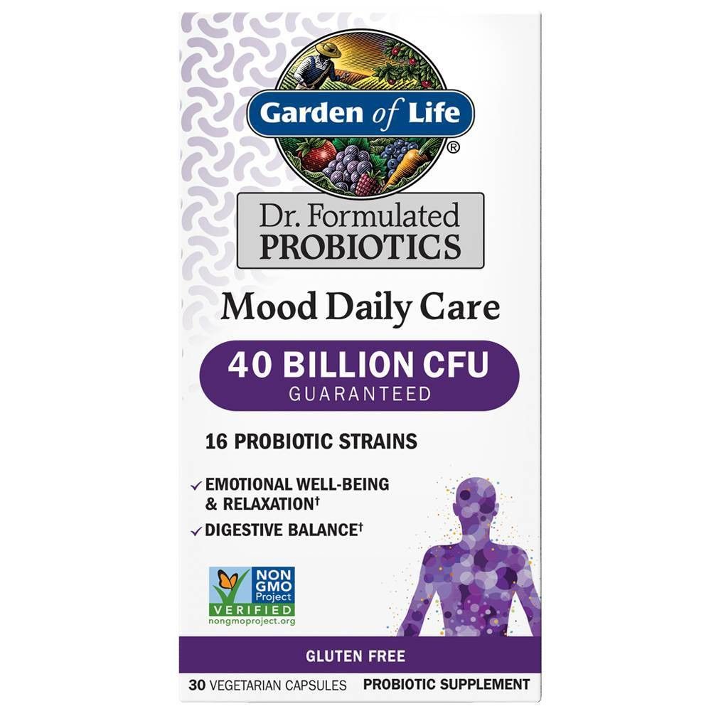 Garden of Life Dr. Formulated Mood Probiotic Capsules - 30ct | Target