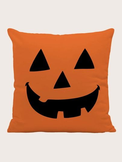 Halloween Print Cushion Cover Without Filler
   SKU: sh2206300395890993      
          (111 Revi... | SHEIN