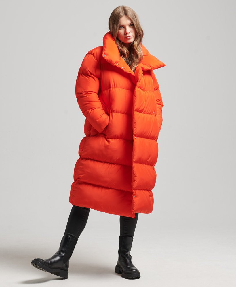 Longline Puffer Coat | Superdry (UK)