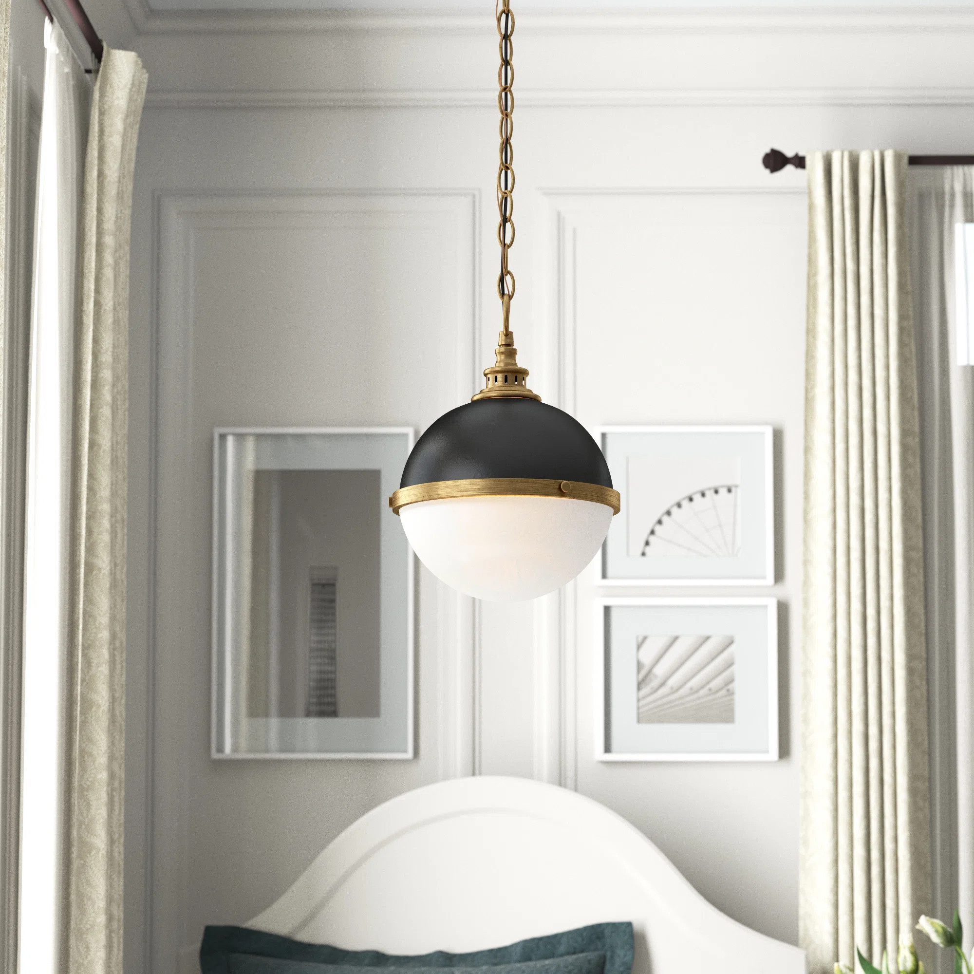Longshore Tides Barriffe 2 - Light Single Globe Pendant | Wayfair | Wayfair North America