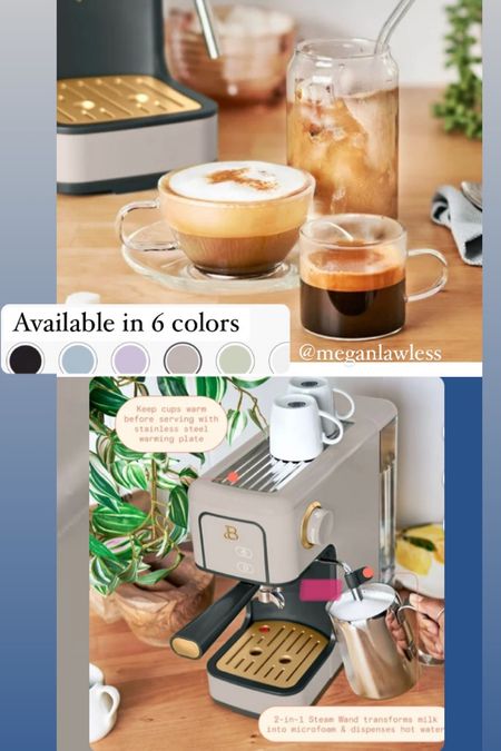$120 espresso machine, coffee, espresso, latte, home, kitchen, affordable, wedding, gift, Mother’s Day, Walmart 

#LTKwedding #LTKhome #LTKfamily