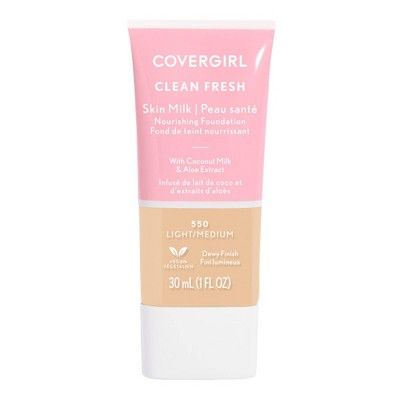 COVERGIRL Clean Fresh Skin Milk Medium Shades Foundation - 1 fl oz | Target