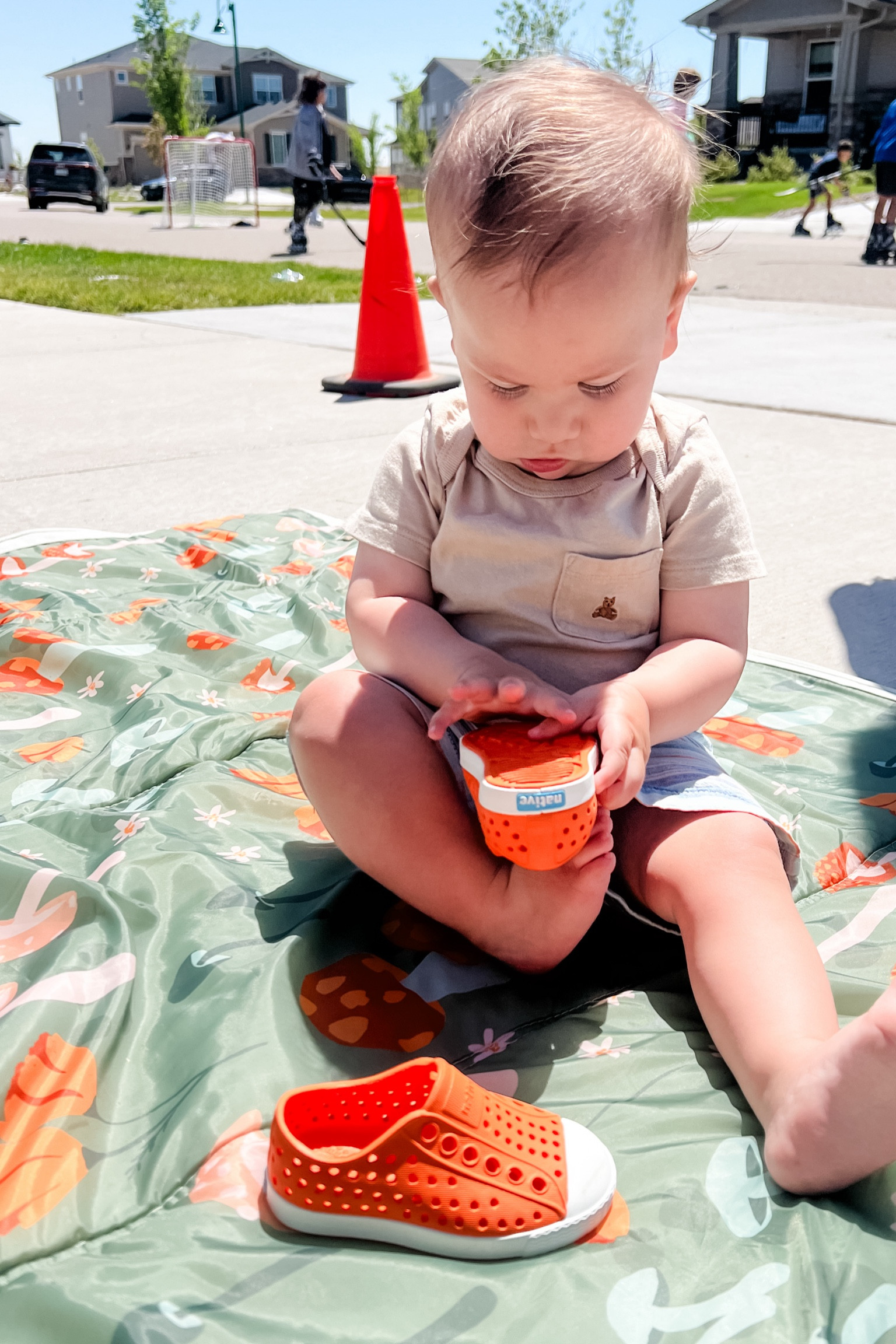 Hands down the most awesome play mat! Also loving this cute look and natives are my favorite kid shoe! So easy to clean and slip on and go! 

#LTKBacktoSchool #LTKBaby #LTKKids