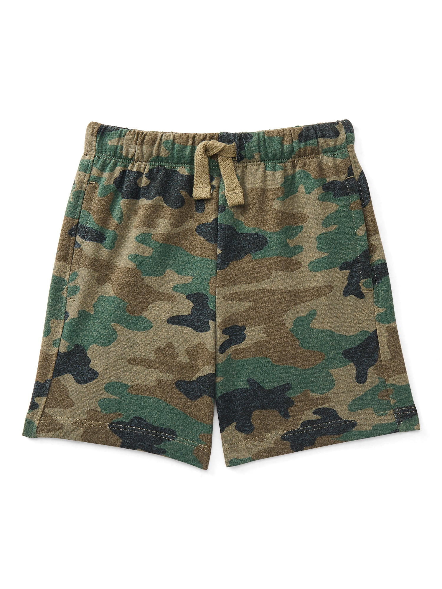 Wonder Nation Toddler Boys Printed French Terry Shorts, Sizes 18M-5T | Walmart (US)