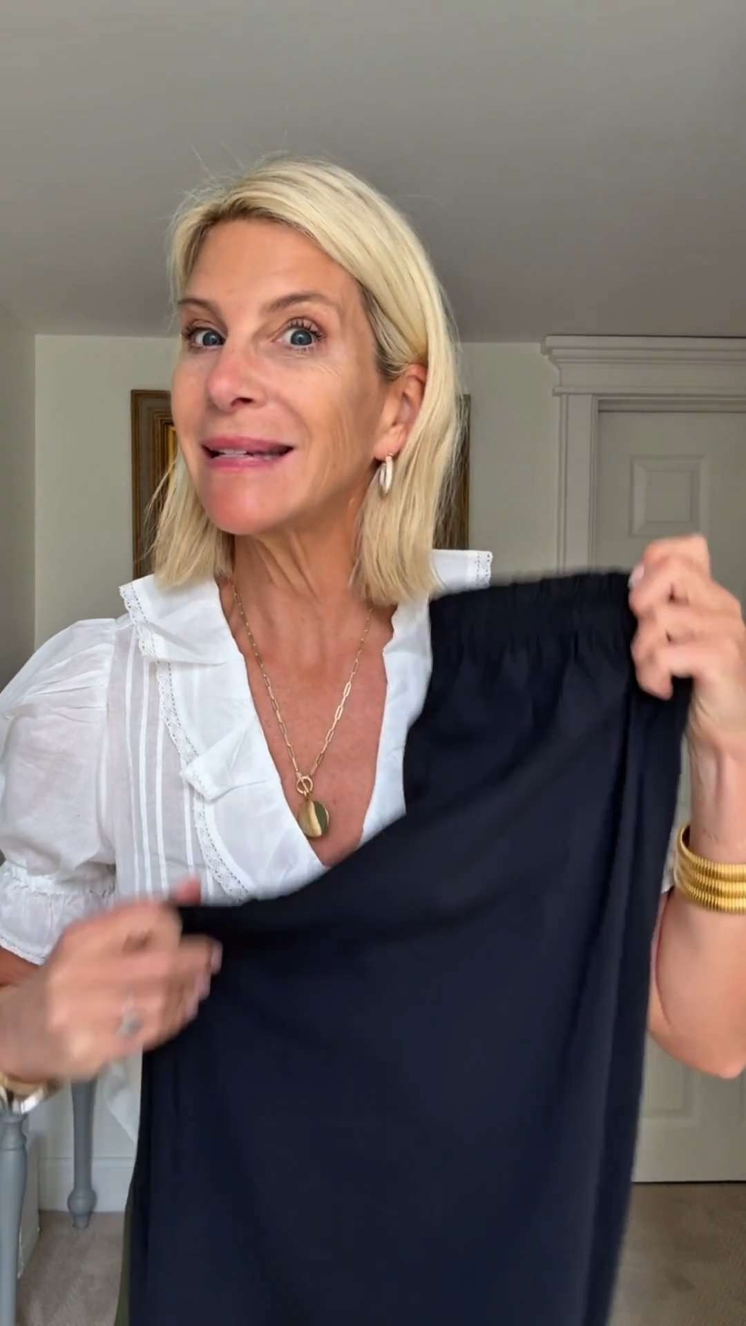 Viral Wide Leg Pants Outfit Idea for Women.  

 #LTKootd #LTKOver40 #LTKSaleAlert