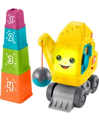 Count and Stack Crane Baby and Toddler Learning Toy with Blocks, Lights and Sounds | Macy's