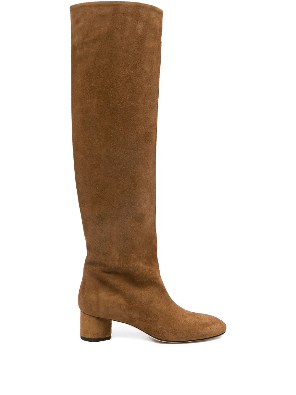 Aeyde suede knee-high boots - Brown | Farfetch Global