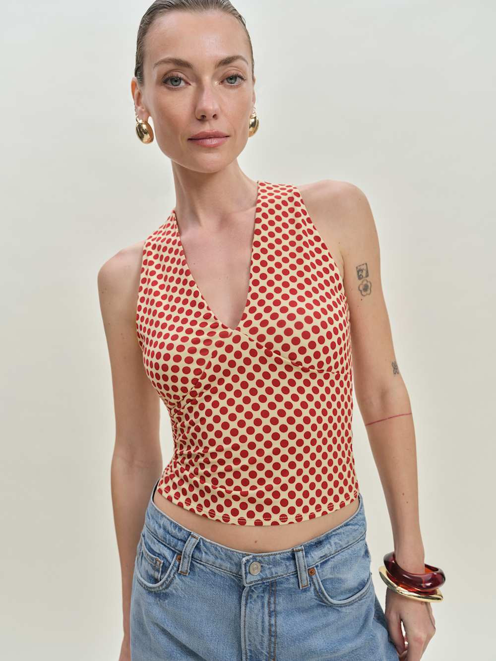 Bowie Knit Top | Reformation (Global)