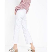 White Cropped Kick Flare Jeans New Look | New Look (UK)