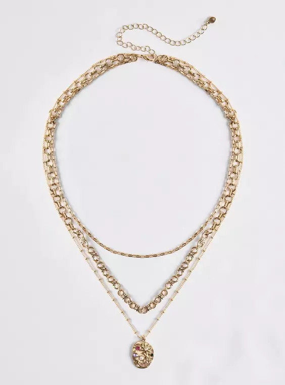 Celestial Layered Necklace | Torrid (US & Canada)