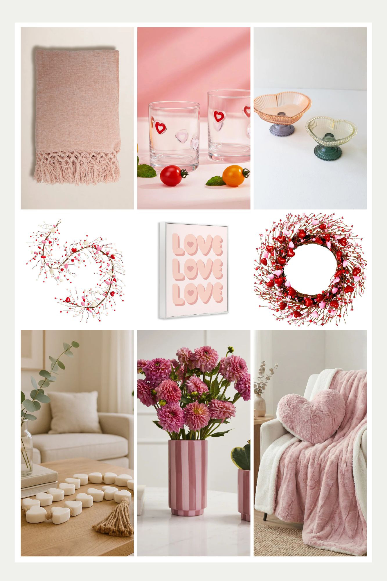 Simple Valentines Day Decor that can be used beyond February.  

 

#LTKValentine #LTKSeasonal #LTKHome