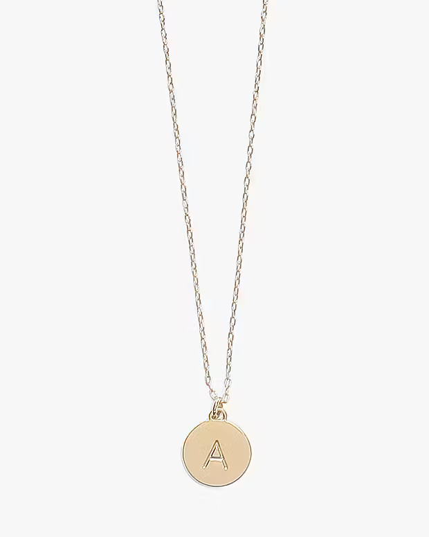 A Initial Mini Pendant | Kate Spade (US)