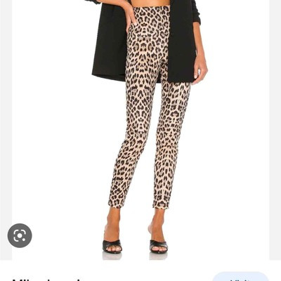 LPA The label Miley Legging leopard print women size XXS | eBay US