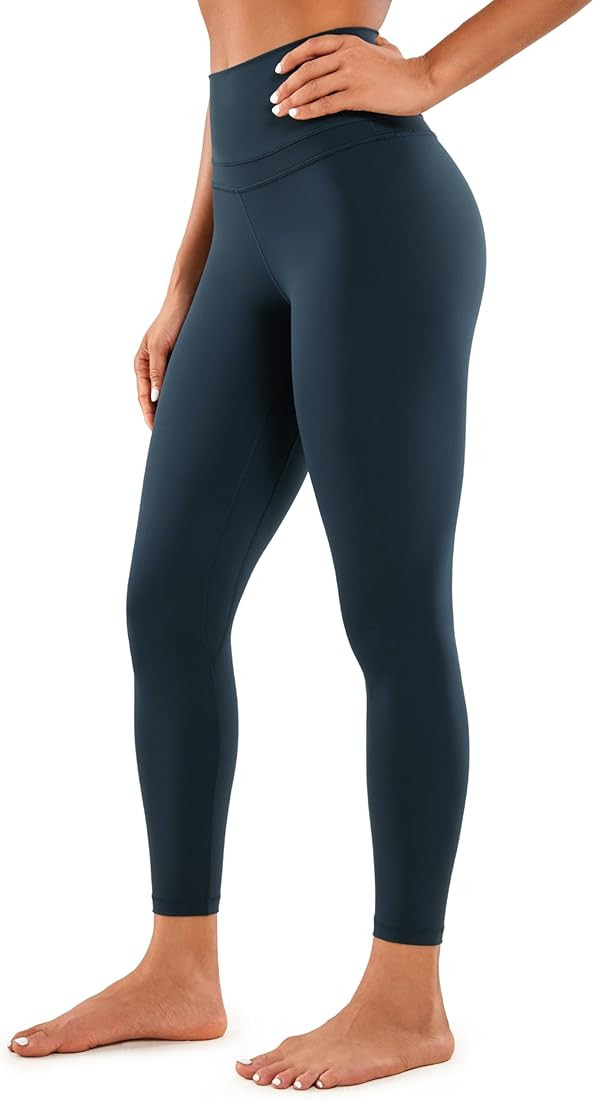 CRZ YOGA Womens Naked Feeling Leggings 25 Inches - High Waisted Workout Yoga Pants | Amazon (US)