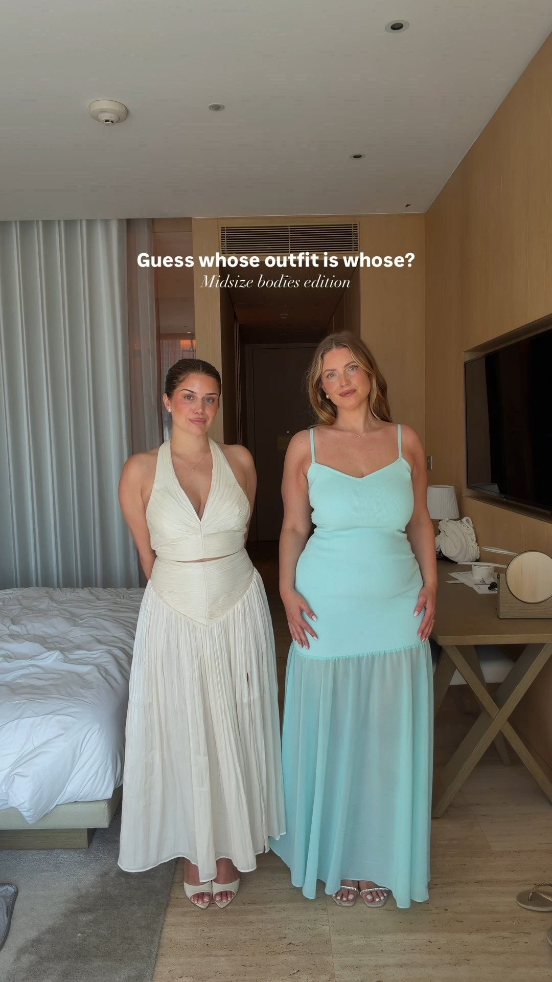Whose outfit is whose? 🩵

#LTKmidsize #LTKkleider #LTKFashionMonth