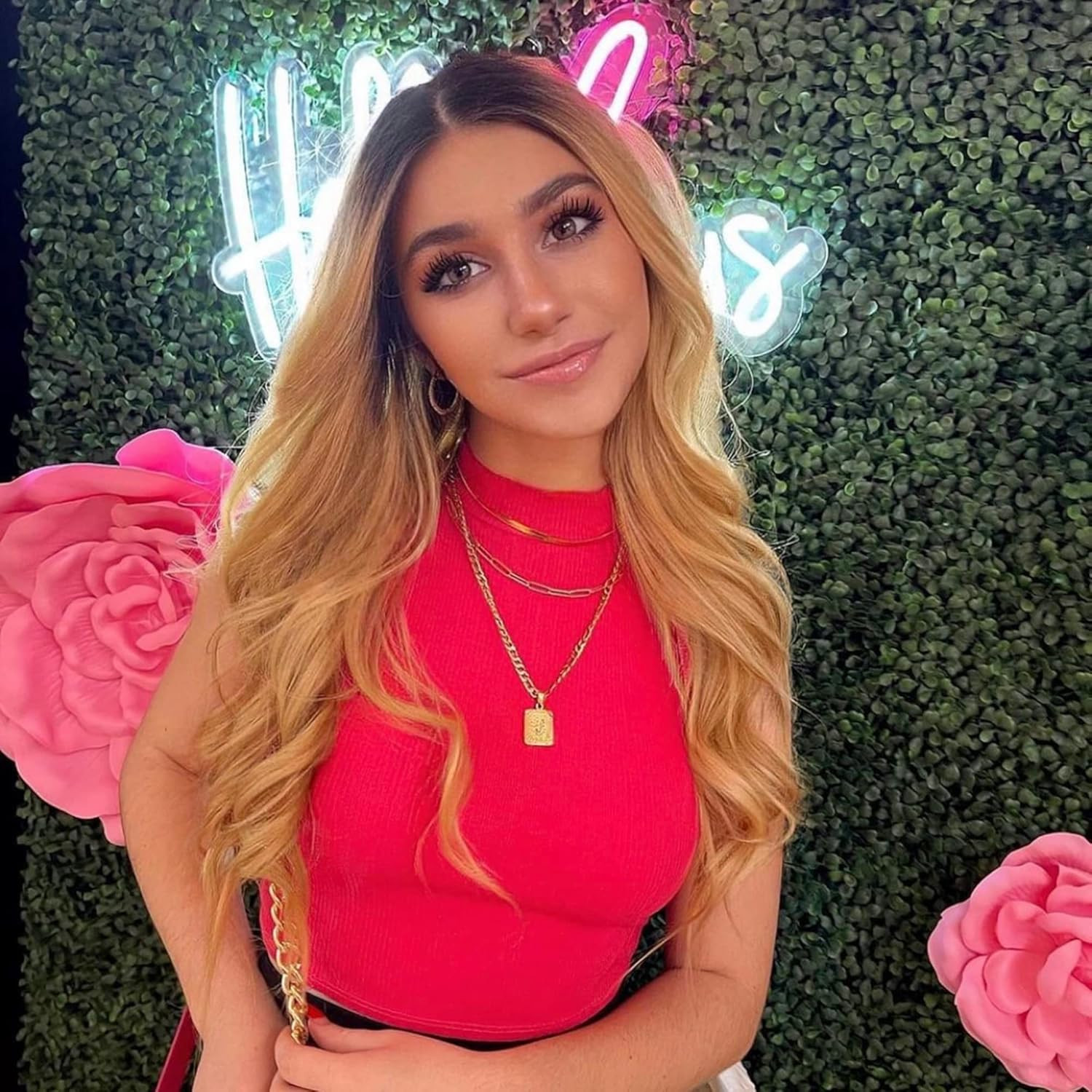 Gold Layered Initial Necklaces Set for Women Dainty Trendy Layering Paperclip Snake Choker Figaro... | Amazon (US)