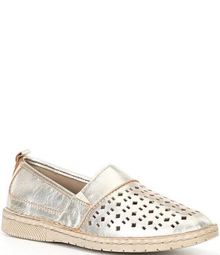 Josef Seibel Sofie 27 Perforated Leather Slip On Loafers | Dillard's | Dillard's