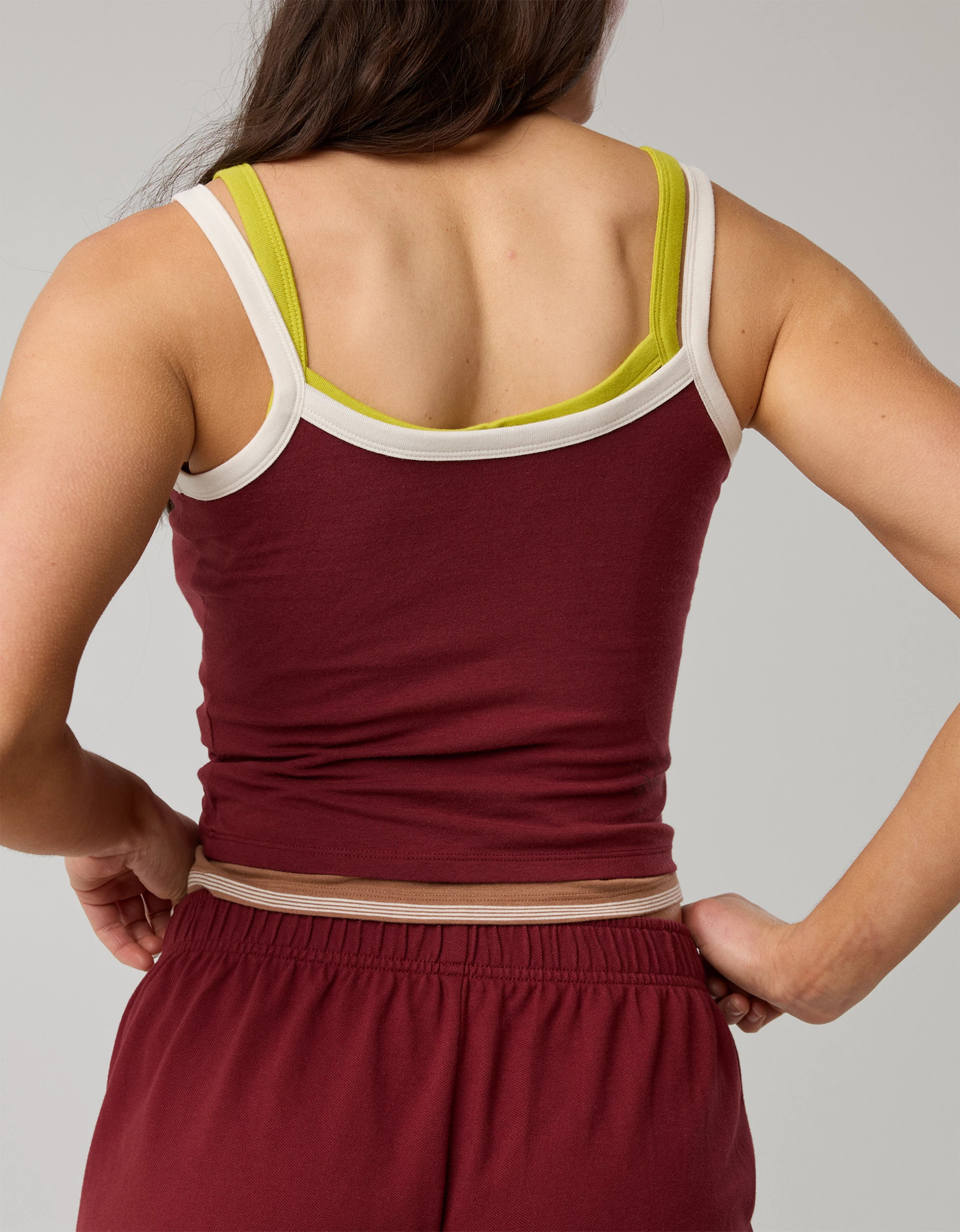 OFFLINE By Aerie Let's Stretch Ringer Tank Top | Aerie