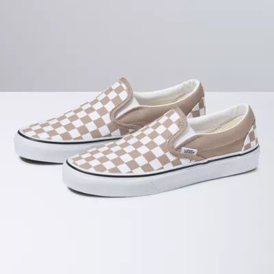 Checkerboard Classic Slip-On | Shop Shoes At Vans | Vans (US)