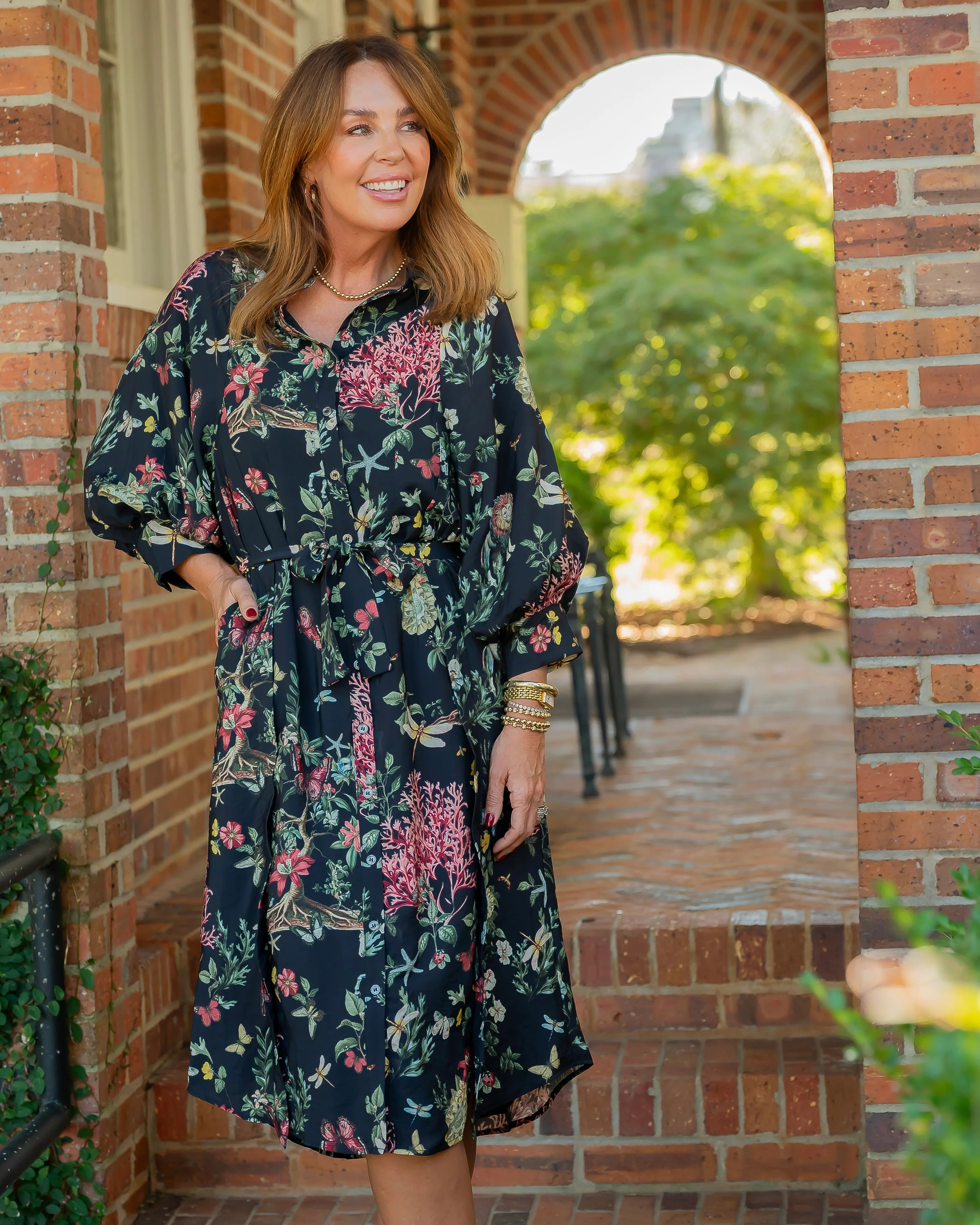 Lake Louise Floral Dress | Caroline Hill