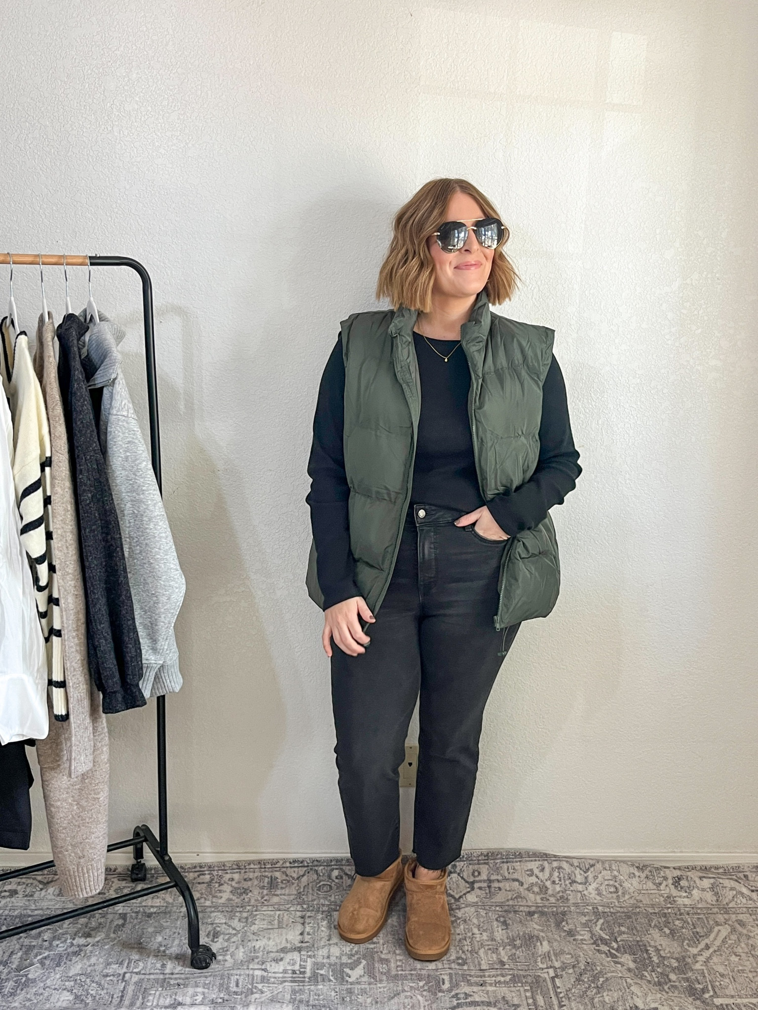 One base// 5 ways…styled with a puffer vest!

Vest L (tts)
Top L (tts)
Jeans tts
Boots size up 

#LTKmidsize #LTKfindsunder50 #LTKshoecrush