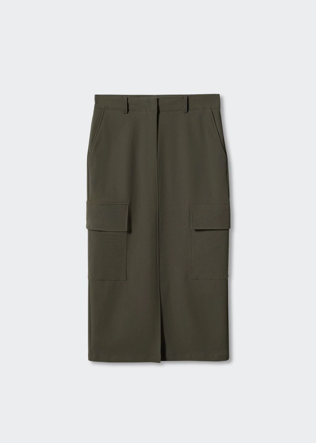 Pencil skirt with pockets | MANGO (US)