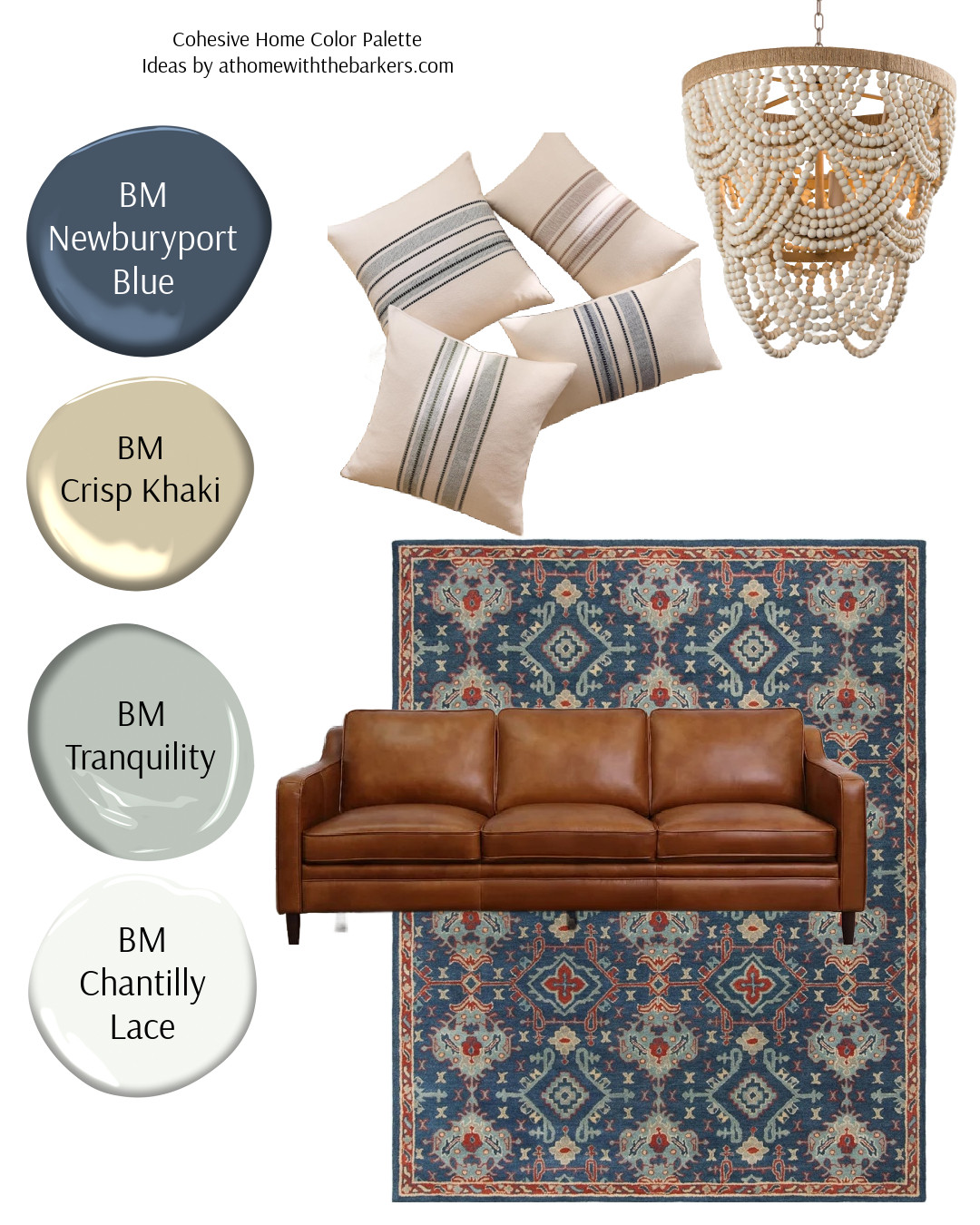 Living room makeover ideas with navy paint color, area rug, sofa, throw pillows 

 #LTKHome #LTKSaleAlert
