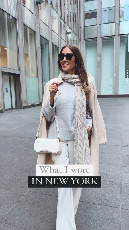 What I wore in New York this winter. Everything fits true to size. I’m wearing a size small. 

#LTKSeasonal #LTKstyletip #LTKVideo