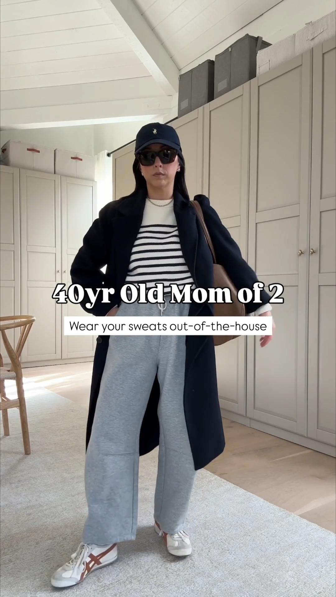 40yr old mom of 2 legging alternative outfits. 

Aritzia The Only coat xs
Minnow sweater small
Everlane barrel sweats small, but run tts
Onitsuka Tiger sneakers 4 mens
Mansur Gavriel tote
Polo Ralph Lauren hat
Celine sunglasses

Petite style, mom outfit, winter style, winter outfits 

#LTKootd #LTKgrwm #LTKPetite