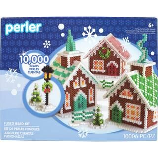 Perler™ Gingerbread Village Fused Bead Kit | Michaels Stores