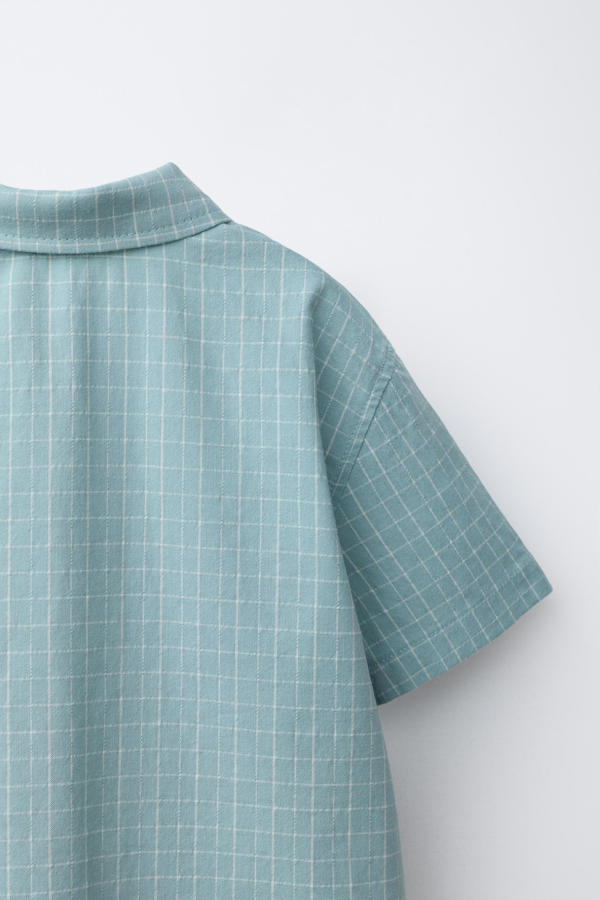 PLAID POCKET SHIRT | Zara US