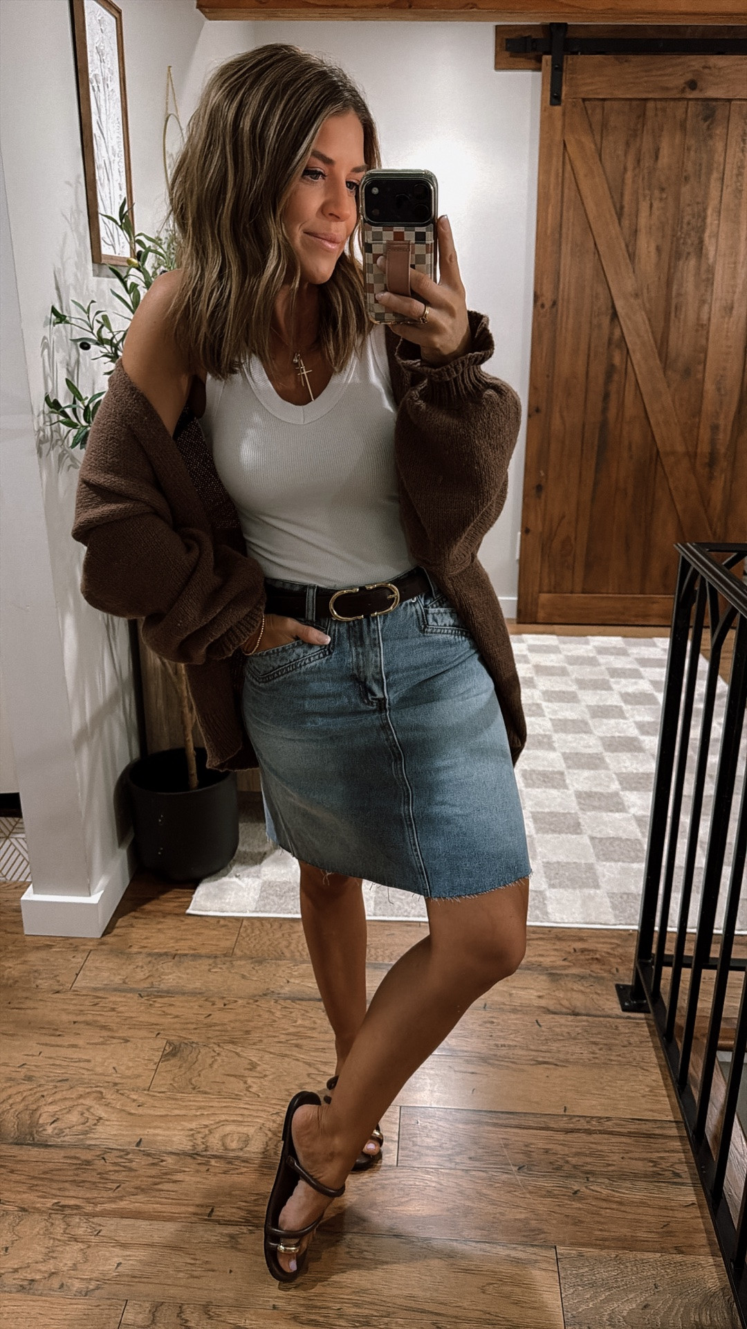 The denim skirt for fall!  Comfortable and practical! I’m wearing XS  in all! 

#fallfashion #amazonfinds #amazonfashion

#LTKU #LTKActive #LTKfoodie