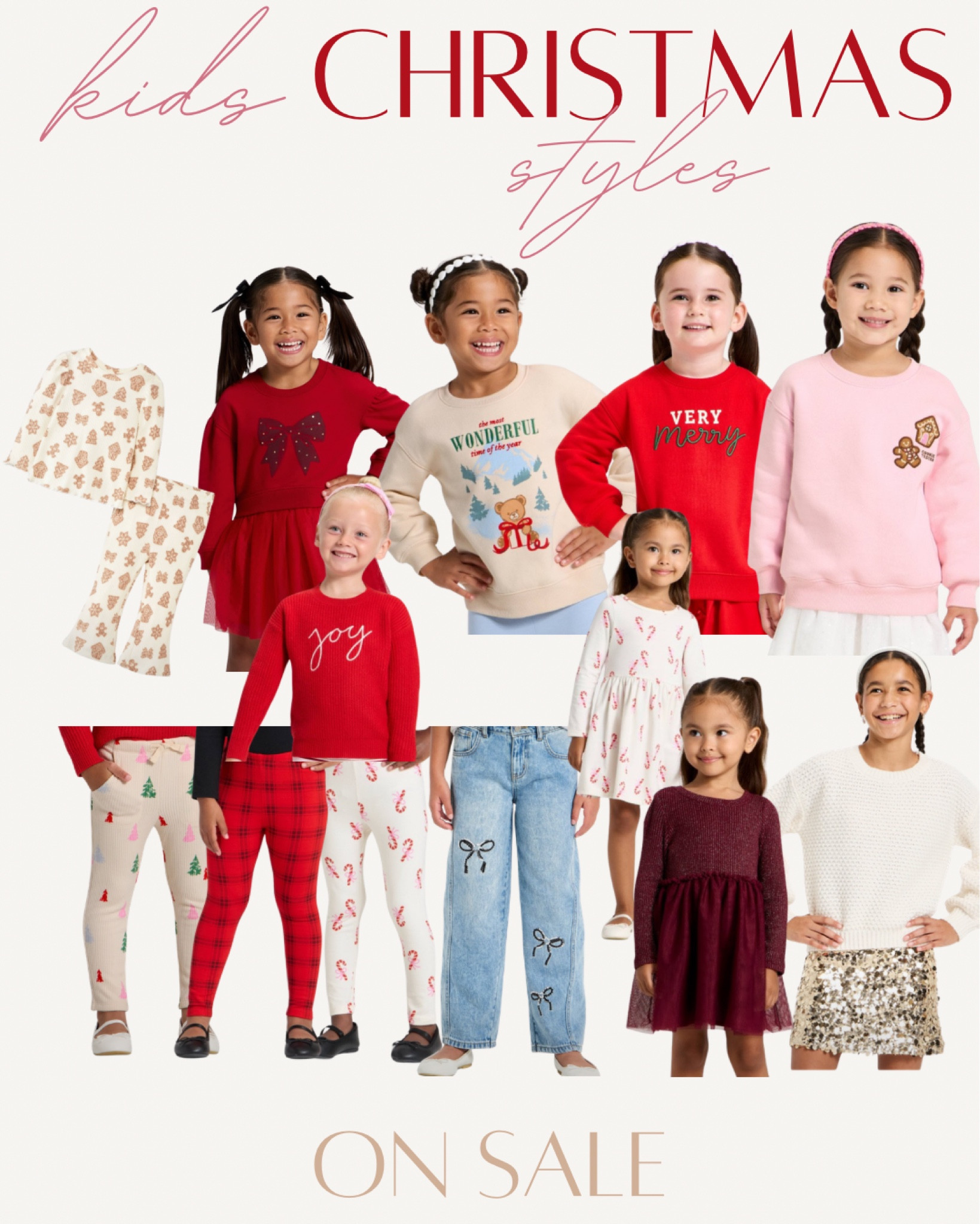 Kids Christmas clothes, girls clothing, toddler holiday styles, toddler kids Christmas sweaters, seasonal outfits, family photos, family pictures, winter outfits for kids, Christmas outfits for little girls 

#LTKGiftGuide #LTKHoliday #LTKKids
