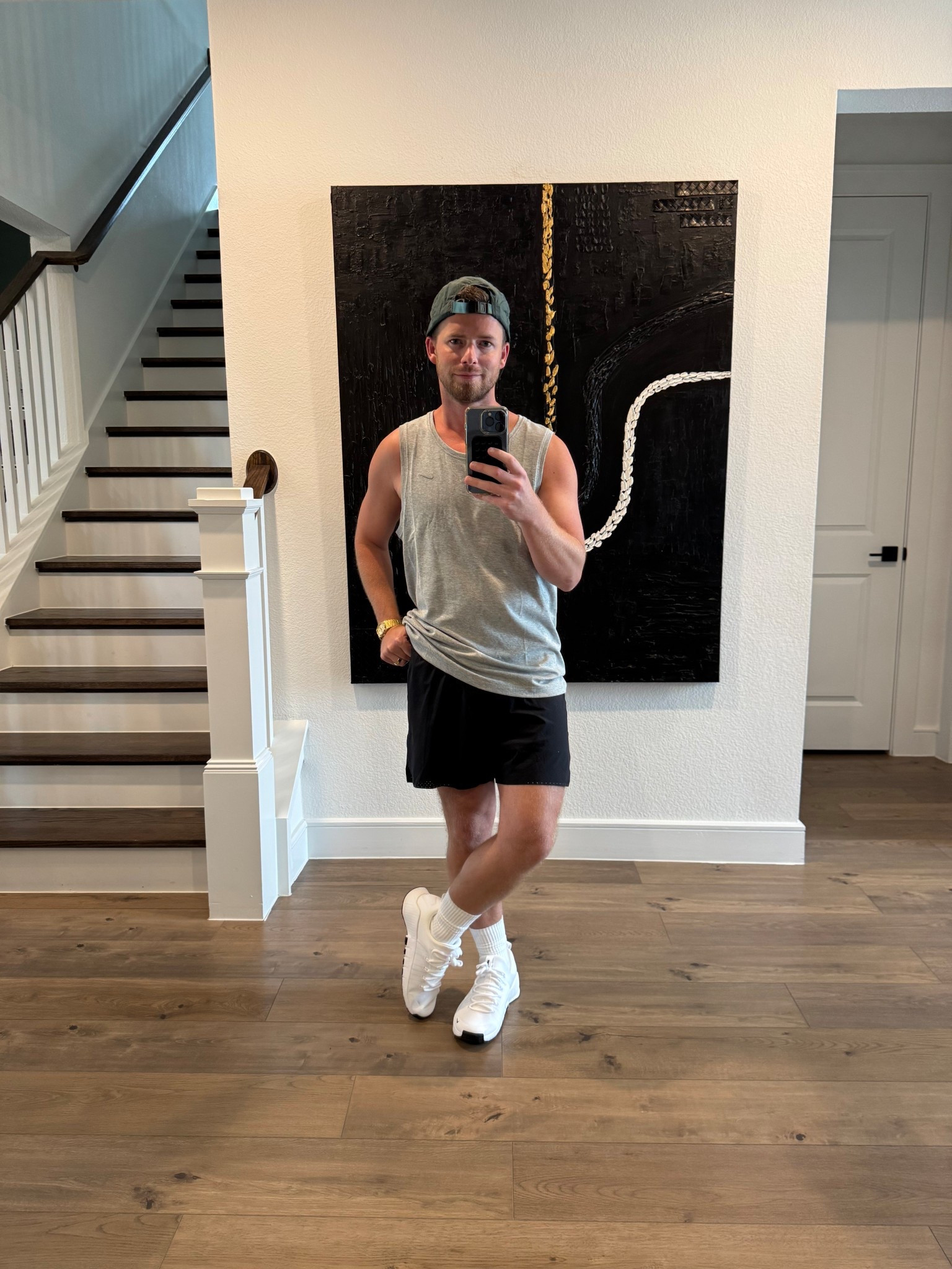 Absolutely crushed it in the gym today, and looked good doing it 

Finally grabbed a pair of Metcons (first pair) and these were NICE for leg day right out of the box. 

#LTKActive #LTKfitnessgoals #LTKMens