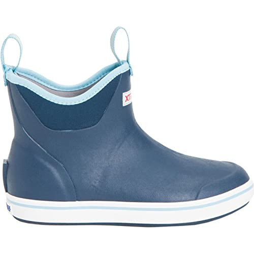 Xtratuf Women's 6 Inch Ankle Deck Boot, Navy, Size 8 | Amazon (US)