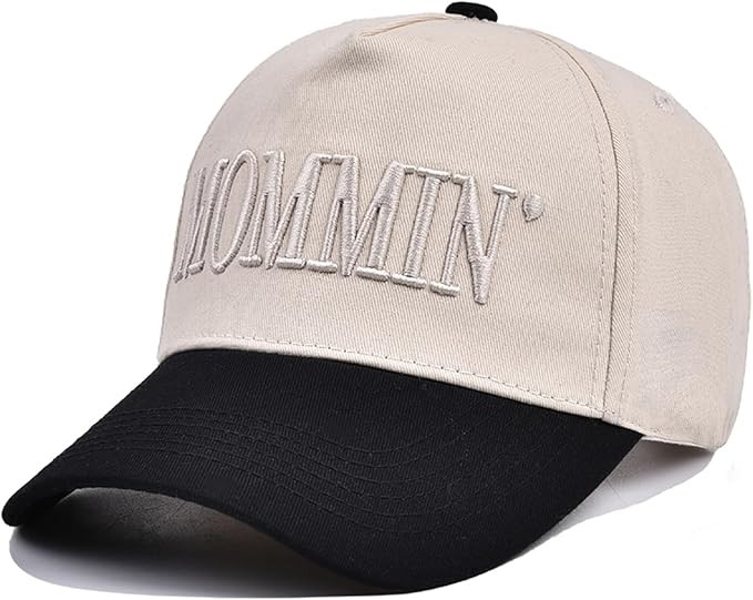 Trucker Hat for Women Men Embroidery Mommin Two Tone Adjustable Baseball Cap Hat Trendy Vintage S... | Amazon (US)