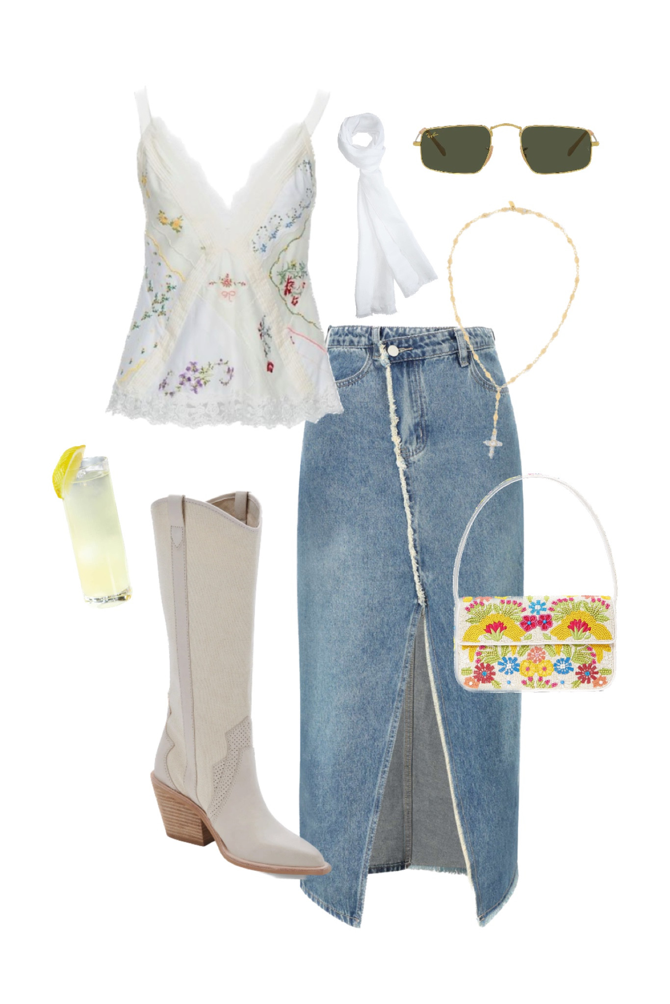 coastal cowgirl, country concert outfit, western outfit inspo