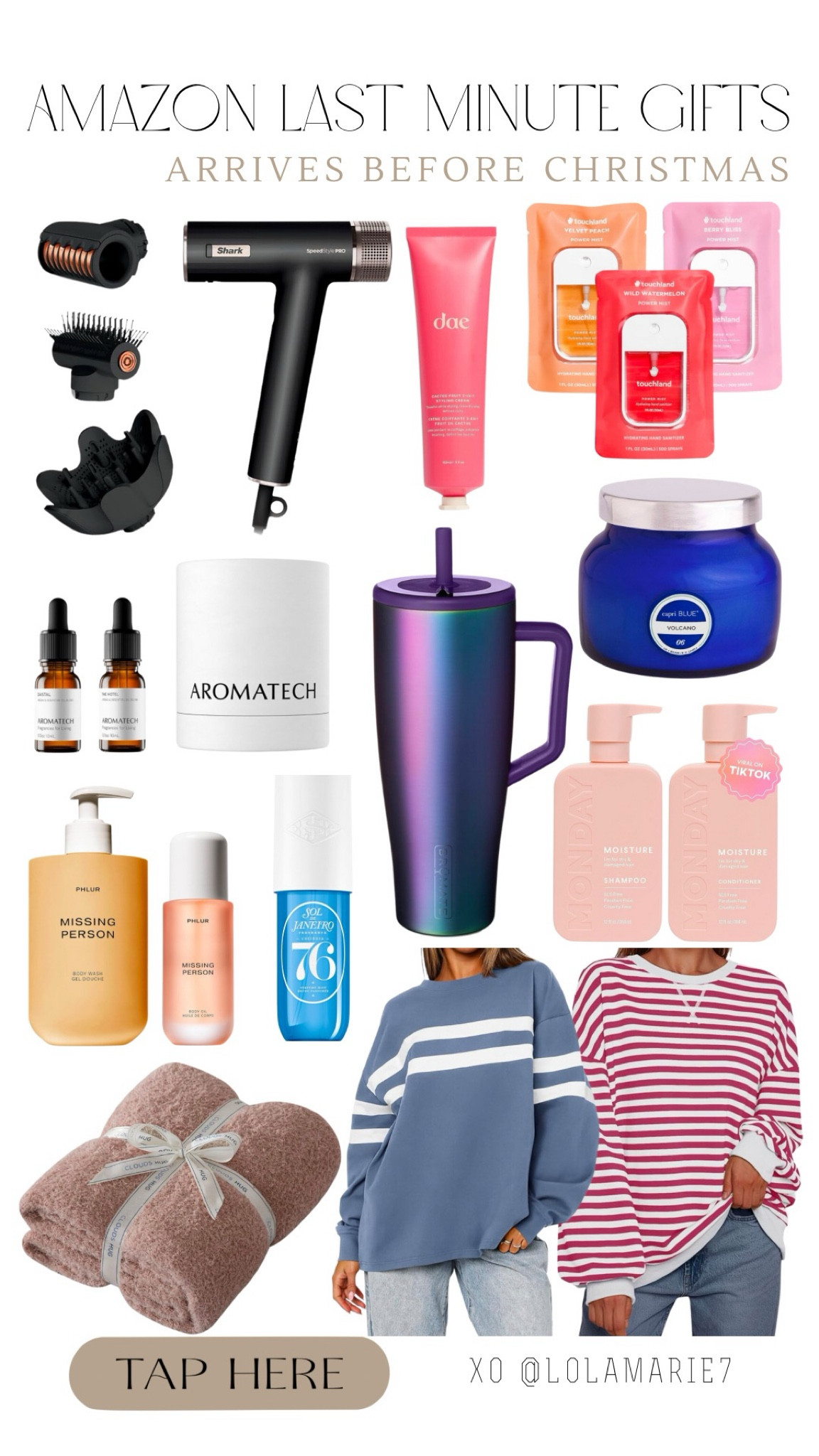 Amazon last minute gift ideas! Items arriving before Christmas! 🙌🏼 

#amazon #giftguide 

#LTKFindsUnder100 #LTKGiftGuide #LTKSaleAlert