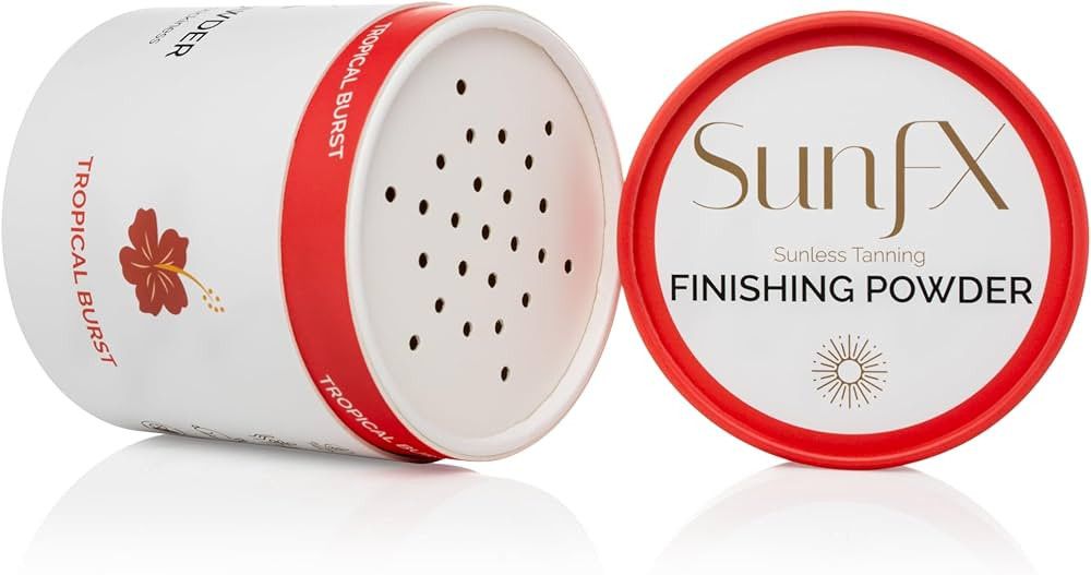 SunFX Post Spray Tan Translucent Finishing Powder | Talc Free | Sunless Tanning Setting Powder | ... | Amazon (US)
