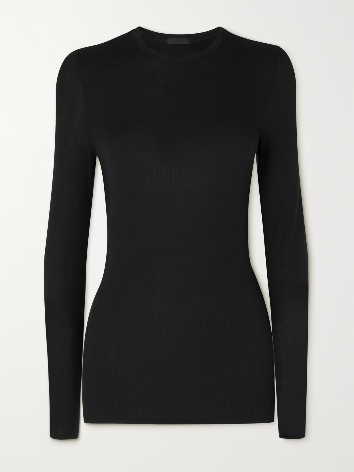 Ribbed stretch-TENCEL Modal jersey T-shirt | NET-A-PORTER (US)