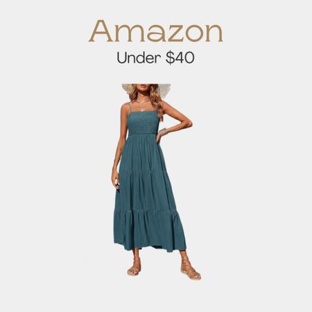 Amazon maxi dress under $40
Free people inspired 

#LTKfindsunder50 #LTKsalealert #LTKSeasonal