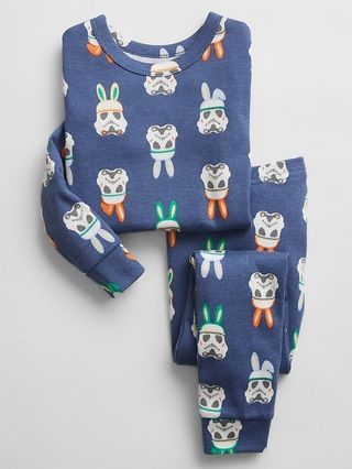 babyGap | Star Wars™ Stormtrooper Bunny 100% Organic Cotton PJ Set | Gap Factory
