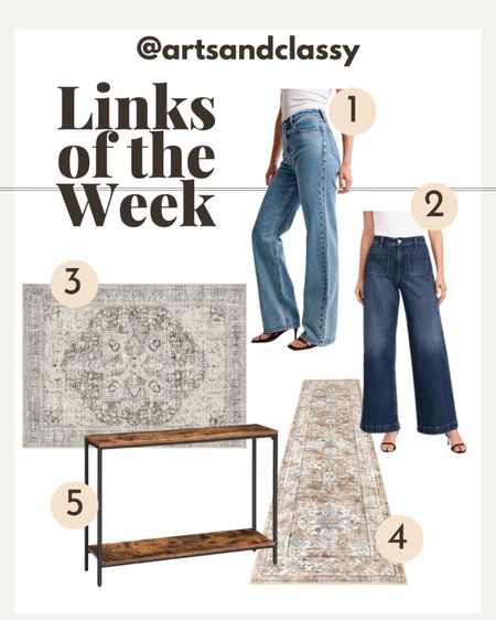 Here’s a roundup of this week’s best sellers and most loved finds! From the perfect jeans to rugs for every room and the best narrow console table!

#LTKhome #LTKsalealert #LTKstyletip