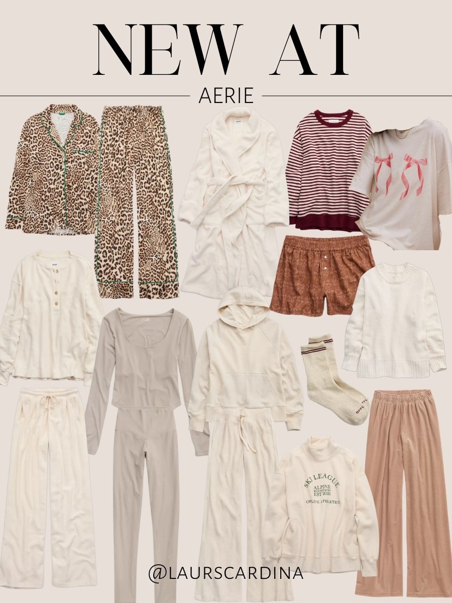 I’m loving all the new cozy finds from Aerie, including pajamas, lounge sets, hoodies, shorts and socks.

#LTKGiftGuide #LTKFindsUnder50
