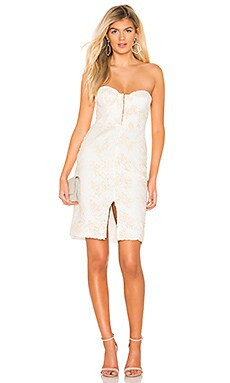 NBD Agua Caliente Dress in Star White from Revolve.com | Revolve Clothing (Global)