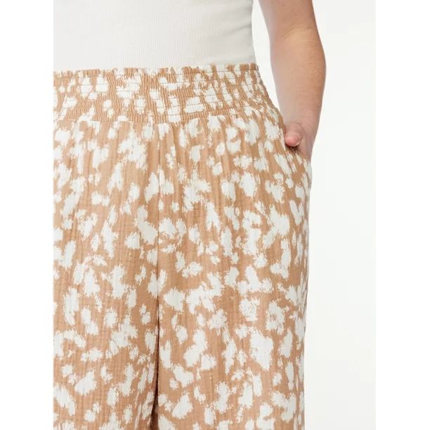 Joyspun Women's Gauze Sleep Pants, Sizes S to 3X | Walmart (US)