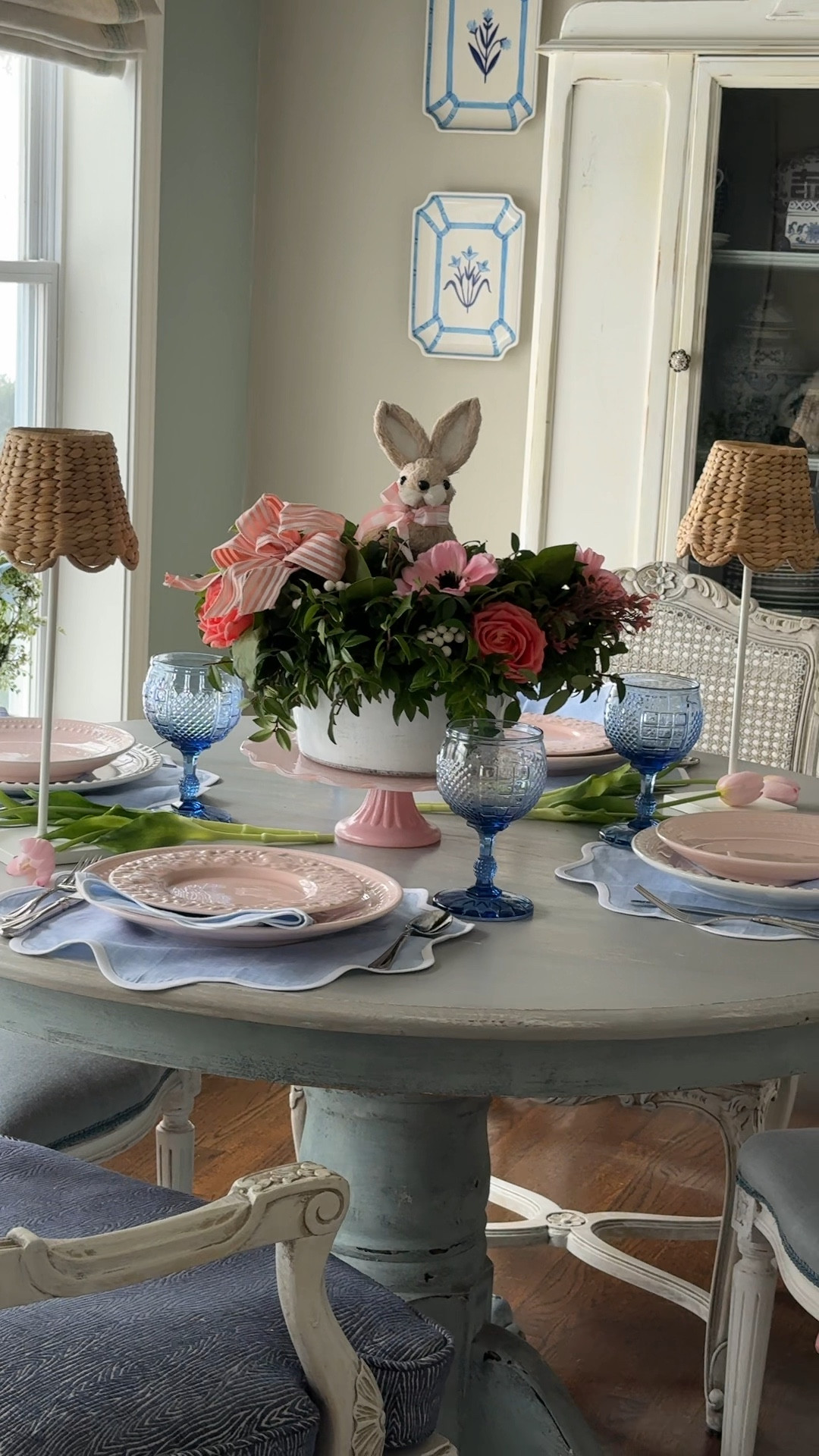 Spring tablescape. 

#LTKSpringSale #LTKSeasonal #LTKHome