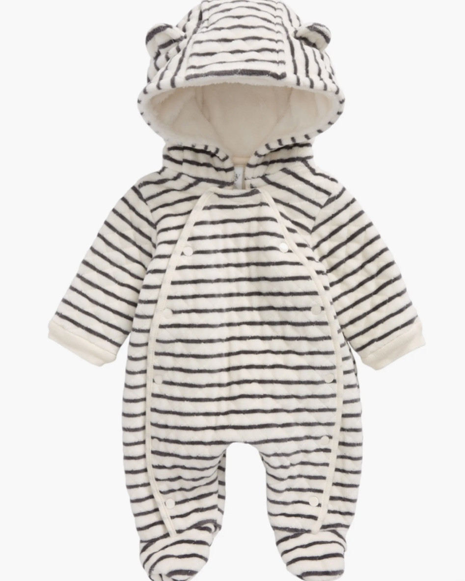 Striped Hooded Baby Bunting

#LTKGiftGuide #LTKbaby #LTKHolidaySale