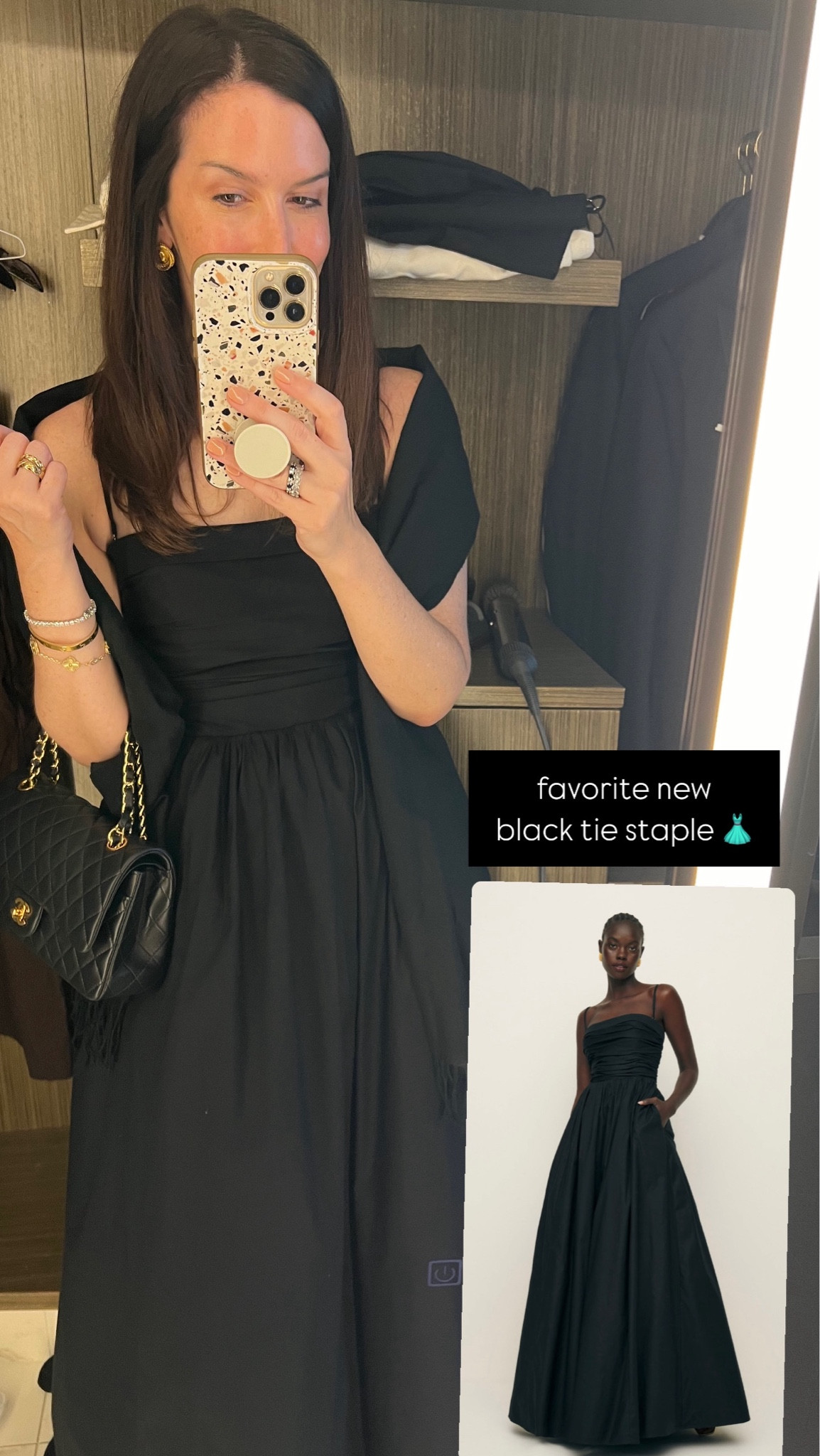 Love this black tie dress for a wedding. The straps are removable so I also wore it that way. 

#LTKParties #LTKWedding #LTKSeasonal